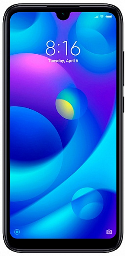 Смартфон Xiaomi Mi Play 4/64Gb (черный)